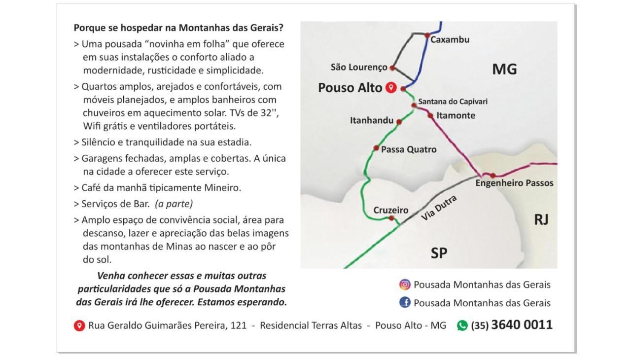 Pousada Montanhas Das Gerais Позу-Алту Экстерьер фото
